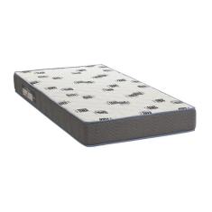 Cama Solteiro Simba Pés Madeira Natural com Colchão D33 - Reller Móveis Rosa Fosco