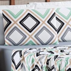 Jogo De Cama Malha King Quality 04 Peças - Harmony - Bia Enxovais