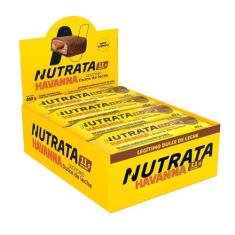 Whey Grego Bar Doce De Leite Havanna - Nutrata Cx 12 Un., Dulce de lec