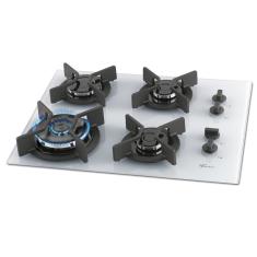 Cooktop Gás 4 Bocas Tripla Chama Infinity Fischer - Branco