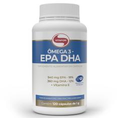 Ômega 3 EPA DHA 1000mg Vitafor 120 Cápsulas 