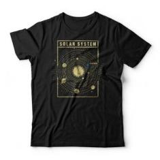 Camiseta Sistema Solar-Masculino