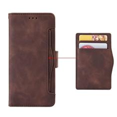 Capa com compartimento para cartão para Blackview A55 Capa flip com suporte para Blackview A55 Retro Magnetic Phone Shell Wallet Phone Case com compartimentos para cartões