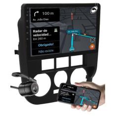 Multimidia 2 Din 9" Polegadas Android Auto CarPlay Gol Saveiro Parati 