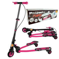 Patinete Frog New Radical Ski Trinete 3 Rodas Infantil Dobrável DM Toy