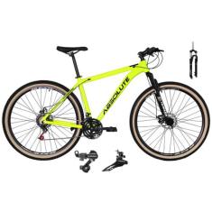 Bicicleta Aro 29 Absolute Nero 4 Alumínio 24v Câmbios Shimano Garfo co