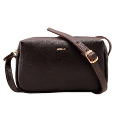 Bolsa de Couro Transversal Artlux 8020, Cafe