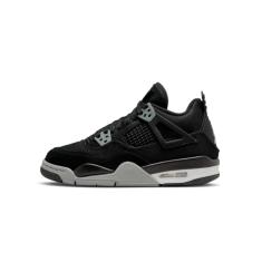 (GS) Air Jordan 4 Retro SE 'Black Canvas' (2022) DV0553-006