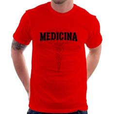 Camiseta Medicina - Foca na Moda, Vermelho, GGG