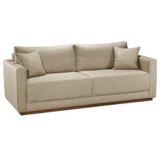 Sofá 2 Lugares Portinari Poliéster Bege 185 cm