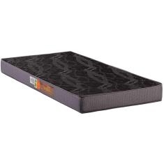 Colchão Solteiro Espuma D28 Pérola Grey (88x188x14) - Polar