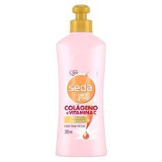 Creme para Pentear Seda Colágeno e Vitamina C By Niina Secrets 300ml
