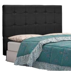 Cabeceira Tóquio Para Cama Box Queen 160cm Preto