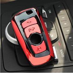 Porta-chaves do carro Capa de liga de zinco inteligente, adequado para BMW F07 F10 F11 F20 F25 F26 F30 F10 E30 E38 E39 E46 E60 83 90, Porta-chaves do carro ABS Smart porta-chaves do carro