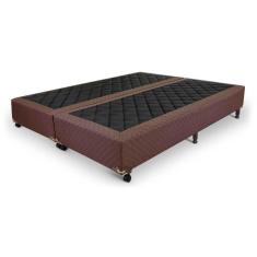 Base Box Queen Poliester 158x198x25cm Prorelax Marrom