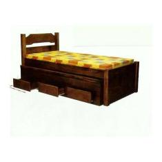 Bicama 1.90 x 90 - 03 Gavetas - Móveis de Gramado