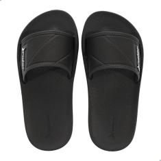 Chinelo Slide Rider Street Infantil Preto/Branco
