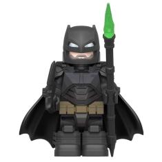 Boneco Blocos De Montar Armored Batman Black