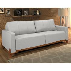 Sofá 3 Lugares 170cm Linho Maldivas - Império Estofados
