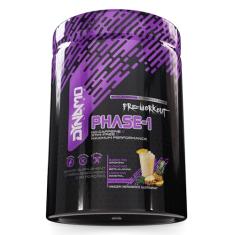 Phase-1 450g Pré Treino de Alta Performance Sem Cafeína Dynamo Labz (Grande, Pina Colada)
