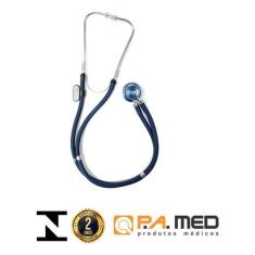 Estetoscópio Duplo Rappaport Adulto E Infantil P.a.Med  Com Garantia D