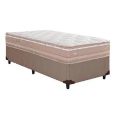 Cama Box Solteiro: Colchão Molas Herval Maxspring Nesser + Base CRC Co