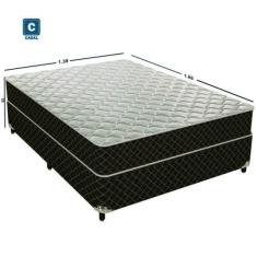 Cama Box Conjugado Casal Mola Bonnel 138X188x55 - A Colchoes