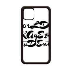 Capa World's Okayest Student Teacher para iPhone 12 Pro Max para Apple Mini Mobile Case