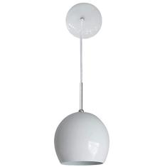 Pendente Jm Iluminação Bubbles Gu 220v Branco 12 X 10 Cm (ø Xa)