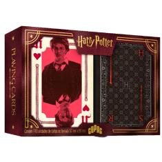 Jogo De Cartas Baralho Harry Potter Estojo Duplo Copag