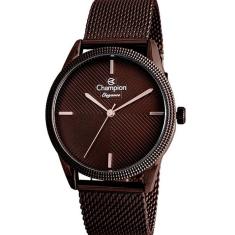 Relógio Feminino Champion Elegance Marrom- CN24397R