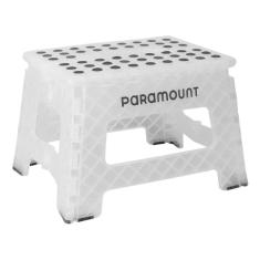 Banqueta Antiderrapante Dobrável Plástica Com Alça Multiuso