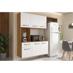 Armário de Cozinha Suspenso Barato Freijo/Off