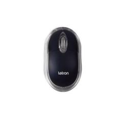 Mouse Usb Letron 3 Botoes 800 Dpi L Black 1601 R8
