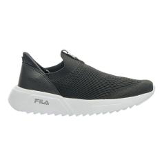 Tênis Fila Calzini II Feminino Slip-on Preto Branco