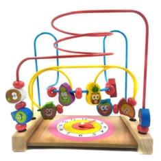 Brinquedo Aramado Educativo Montanha Russa Hora Certa Montessori Relóg