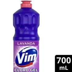 Desinfetante Vim Multiuso Cloro Gel Lavanda 700ml, 700ml, 1