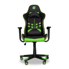 Cadeira Gamer Dazz Prime-X, Apoio para Braço, Pescoço e Lombar - Verde