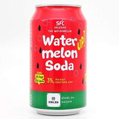 Refrigerante de Melancia Watermelon Soda Nutrition Taste 350ml