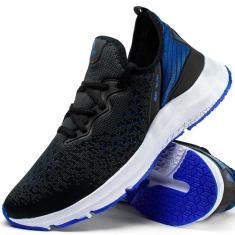 Tênis Casual Masculino Confortável Com Cadarço-Masculino