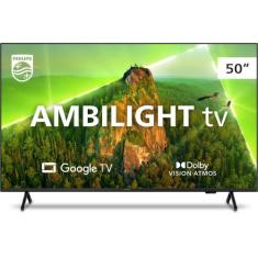 Smart Tv 50 Uhd 4K Philips 50Pug7908, Google Voz Bluetooth Dolby Visio