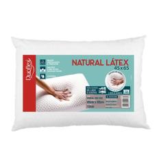 Travesseiro Natural Látex, 45X65cm, Branco, Duoflex