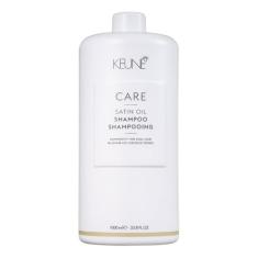 Shampoo Care Keune Satin Oil 1000ml Para Cabelos Secos