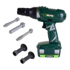 Furadeira De Brinquedo Parafusadeira Ferramenta Construção