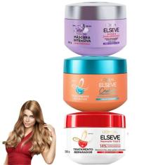 Cronograma Capilar Loreal Paris Elseve Hidratação Nutrição Reparação R