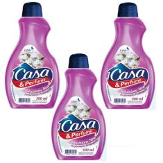 Kit 3 Desinfetante Intuizione New Casa e Perfume 1500ml - CasaKm