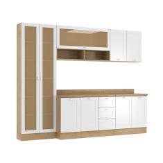Armário De Cozinha Completo Ditália Denver 5 Pc Rv/br D10