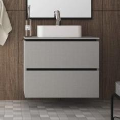 Gabinete para Banheiro sem Cuba 80cm Urban Móveis Bosi