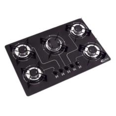 Fogão A Gás Cooktop 5 Bocas Bivolt