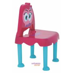 Cadeira Tramontina Infantil Monster em Polipropileno, Rosa